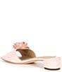 Color:Pink Opal - Image 3 - Fay Floral Leather Slide Sandals