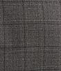 Color:Grey Mix - Image 3 - Grey Mix Window Print Athletic Fit 2-Piece Suit