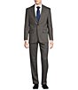 Color:Grey Mix - Image 1 - Grey Mix Window Print Classic Fit 2-Piece Suit