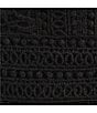Color:Black - Image 3 - Big Girls 7-16 Sleeveless Crocheted-Bodice Tiered Gauze Skirt Tie Back Dress