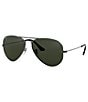 Ray-Ban Aviator Classic 58mm Sunglasses, Color:Gunmetal - Image 1