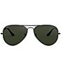 Ray-Ban Aviator Classic 58mm Sunglasses, Color:Gunmetal - Image 2
