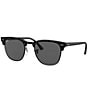 Color:Top Black - Image 1 - Classic Clubmaster Unisex Sunglasses