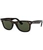 Color:Dark Tortoise - Image 1 - Classic Unisex Wayfarer Sunglasses