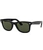 Ray-Ban Classic Wayfarer 54mm Sunglasses, Color:Black - Image 1