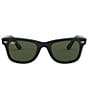 Ray-Ban Classic Wayfarer 54mm Sunglasses, Color:Black - Image 2