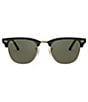 Color:Black - Image 2 - Clubmaster Polarized 49mm Sunglasses