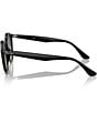Color:Black - Image 3 - Men's Highstreet Round 51mm Sunglasses