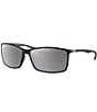 Color:Matte Black - Image 1 - Liteforce Polarized 62mm Sunglasses