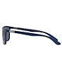 Color:Matte Blue - Image 3 - Men's 59mm Rectangle Sunglasses