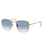 Color:Shiny Gold - Image 1 - Men's Legends Rb3857 48mm Sunglasses
