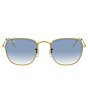 Color:Shiny Gold - Image 2 - Men's Legends Rb3857 48mm Sunglasses