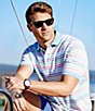 Color:Black - Image 2 - Men's New Wayfarer Plastic UV Protection Sunglasses