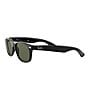 Color:Black - Image 3 - New Wayfarer Sunglasses