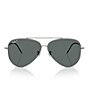 Ray-Ban Men's RB0101S 59mm Polarized Aviator Sunglasses - Image 2