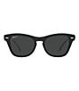 Color:Black - Image 2 - Men's Rb0707s 53mm Polarized Square Sunglasses