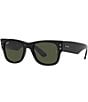 Color:Black - Image 1 - Unisex Rb0840s 51mm Square Sunglasses