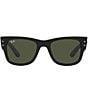 Color:Black - Image 2 - Unisex Rb0840s 51mm Square Sunglasses