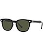 Color:Black - Image 1 - Men's Rb2298 52mm Square Sunglasses