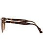 Color:Brown Gradient - Image 3 - Men's Rb2298 Havana 52mm Square Sunglasses
