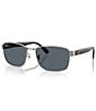 Ray-Ban Men's RB3750 62mm Square Sunglasses - Image 6