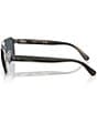 Ray-Ban Men's RB3751 58mm Square Sunglasses, Color:Gunmetal - Image 3