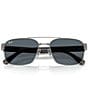 Ray-Ban Men's RB3751 58mm Square Sunglasses, Color:Gunmetal - Image 5