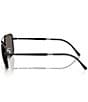Ray-Ban Men's RB3755 62mm Rectangle Sunglasses, Color:Black - Image 3
