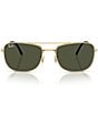 Ray-Ban Men's RB3755 62mm Rectangle Sunglasses, Color:Arista - Image 2