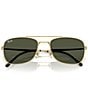 Ray-Ban Men's RB3755 62mm Rectangle Sunglasses, Color:Arista - Image 5