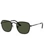Color:Black - Image 1 - Men's RB3857 54mm Square Sunglasses