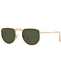 Color:Legend Gold - Image 1 - Men's Rb3958 50mm Rectangle Sunglasses