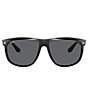 Color:Black - Image 2 - Men's Rb4147 Square 60mm Sunglasses
