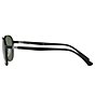 Color:Black - Image 3 - Men's Rb4341 51mm Square Sunglasses