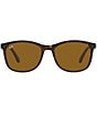 Color:Havana - Image 2 - Men's Rb4374 Havana 56mm Square Sunglasses