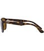 Color:Havana - Image 3 - Men's Rb4374 Havana 56mm Square Sunglasses