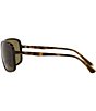Color:Havana - Image 3 - Men's Rb4375 Havana 60mm Rectangular Sunglasses