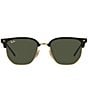 Color:Black - Image 2 - Men's Rb4416 53mm Clubmaster Sunglasses