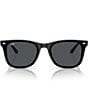 Color:Dark Grey - Image 2 - Men's RB442065-X 65mm Square Sunglasses