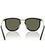 Ray-Ban Men's RB4451 53mm Polarized Round Sunglasses, Color:Black - Image 4