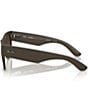 Ray-Ban Men's RB4840 52mm Square Polarized Sunglasses, Color:Sand Brown - Image 4