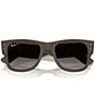 Ray-Ban Men's RB4840 52mm Square Polarized Sunglasses, Color:Sand Brown - Image 5