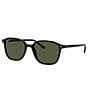 Color:Black - Image 1 - Square 53mm Sunglasses
