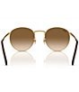 Color:Brown - Image 4 - New Round Unisex 53mm Phantos Sunglasses