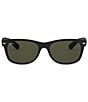 Color:Green - Image 2 - Men's New Wayfarer UV Protection Sunglasses