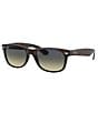 Color:Matte Havana - Image 1 - Unisex Oversized Polarized Wayfarer Sunglasses
