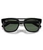 Color:Black - Image 5 - Unisex Phil 54mm Square Sunglasses