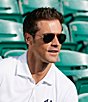 Ray-Ban Unisex Polarized Metal UV Protection Aviator Sunglasses - Image 4
