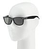 Color:Black Polarized - Image 2 - Polarized New Wayfarer Sunglasses