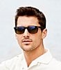 Color:Black Polarized - Image 3 - Polarized New Wayfarer Sunglasses